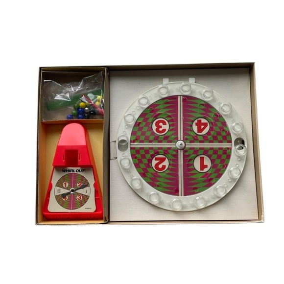 Vintage 1971 Whirl Out Board Game by Milton Bradley Rare - Picture 5 of 9